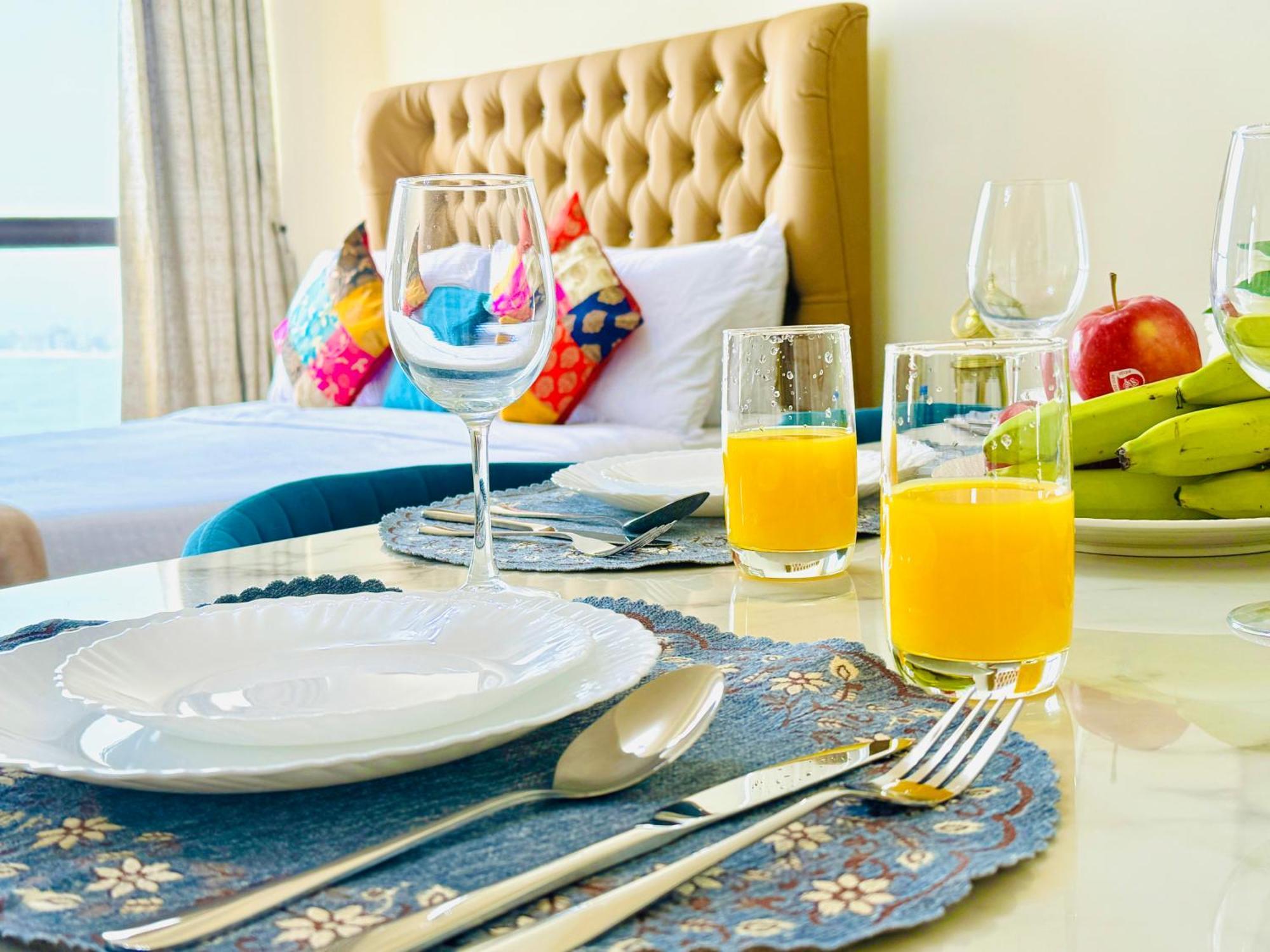דובאי Luxury Casa - Platinum Sea View Apartment 2Br At Jbr Beach מראה חיצוני תמונה