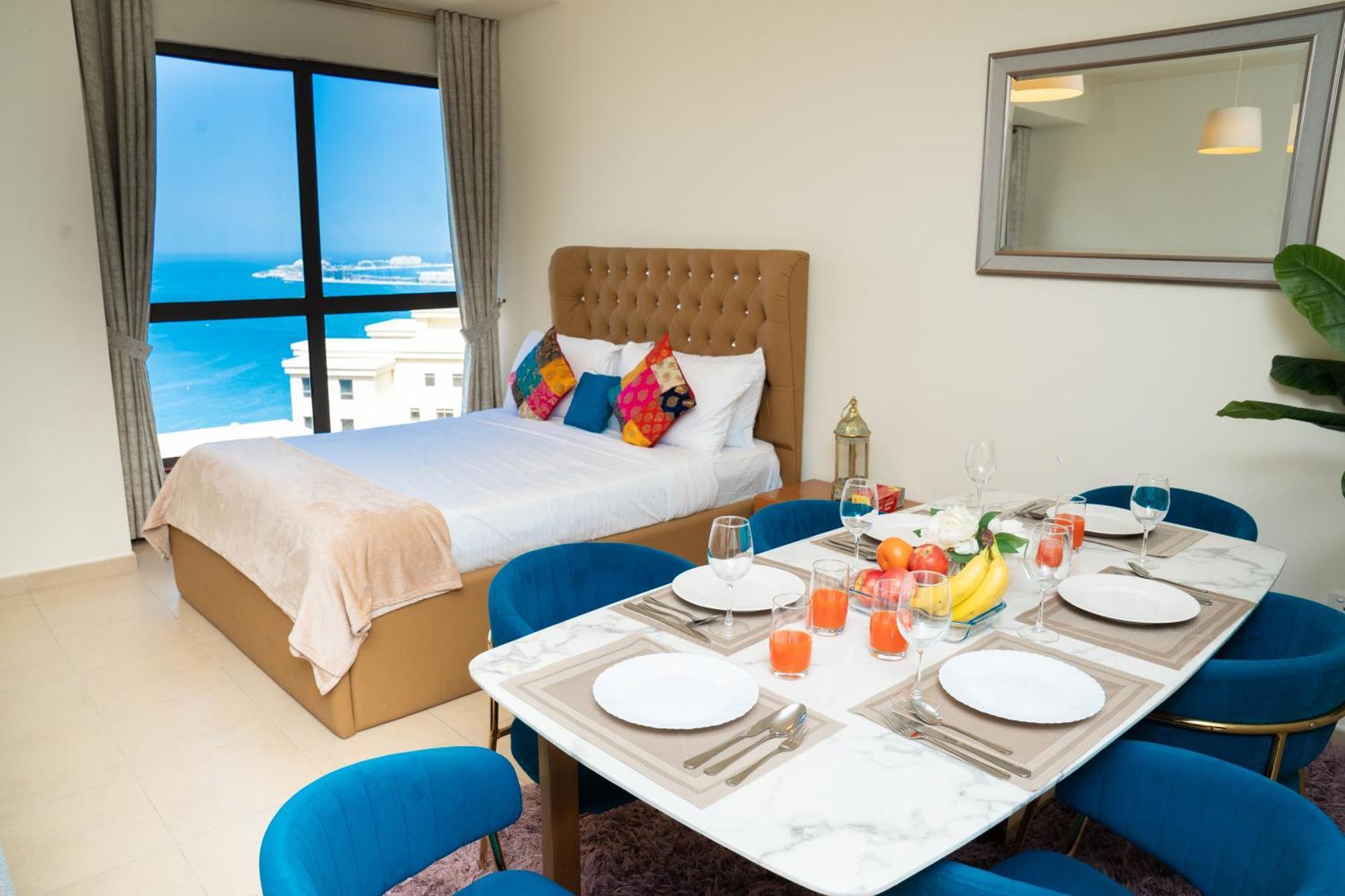 דובאי Luxury Casa - Platinum Sea View Apartment 2Br At Jbr Beach מראה חיצוני תמונה
