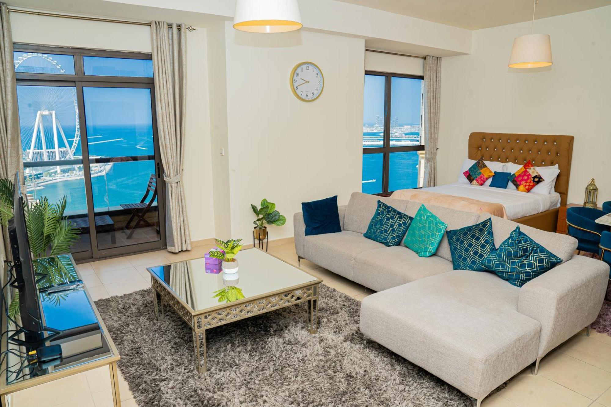דובאי Luxury Casa - Platinum Sea View Apartment 2Br At Jbr Beach מראה חיצוני תמונה